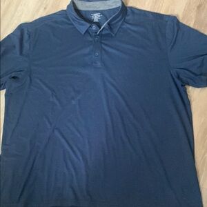 G.H. BASS & CO. Men's Blue Polo Shirt